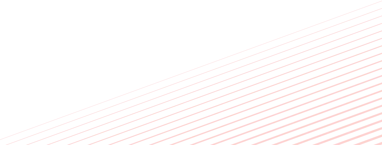 Diagonal pattern of thin, evenly spaced pink lines on a black background, increasing in thickness from top to bottom.