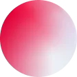 Circular gradient with red fading into light blue and white.