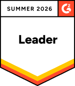 G2 Leader badge for Summer 2026 with the G2 logo in the top right corner.