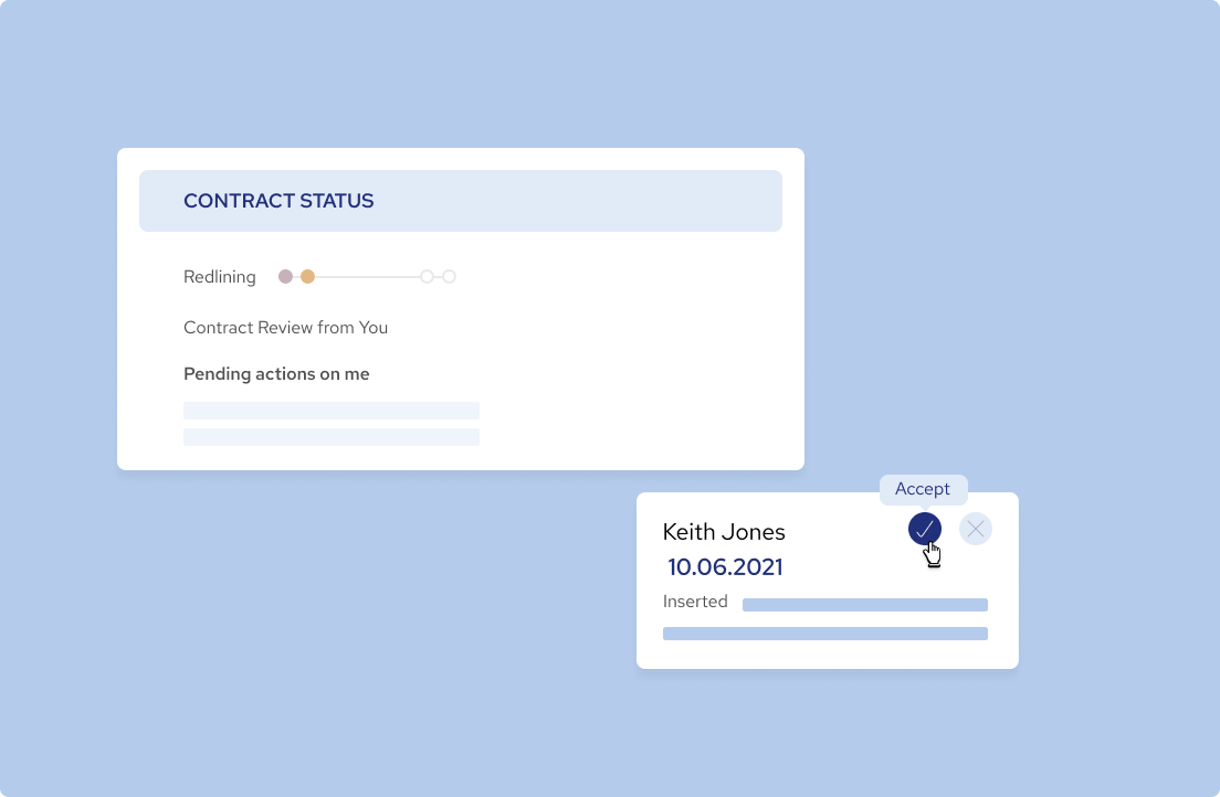 SpotDraft allows you automatic contract tracking