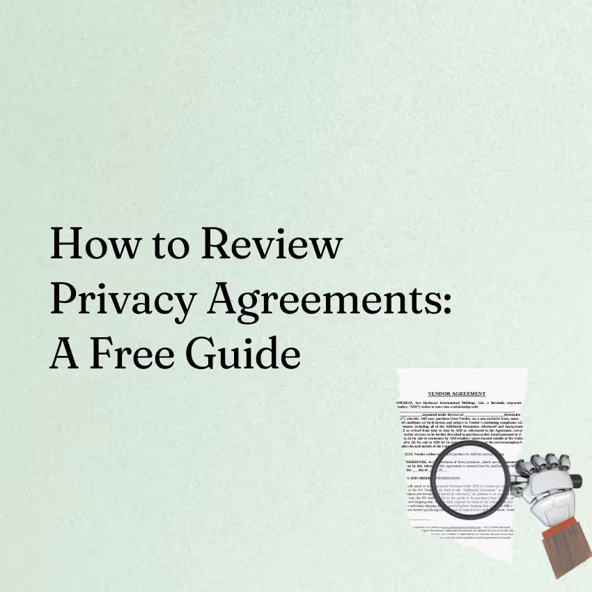 How to Review Privacy Agreements: A Comprehensive Guide