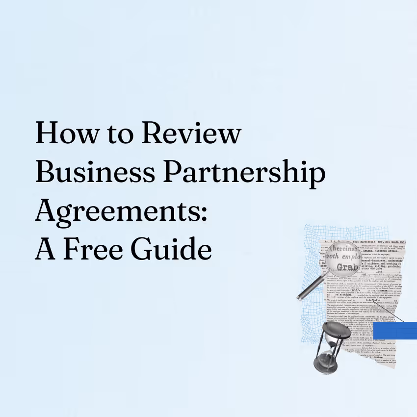 How to Review Business Partnership Agreements: A Comprehensive Guide
