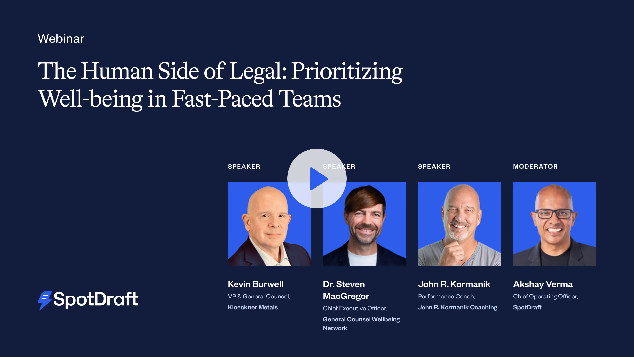 The Human Side of Legal: Prioritizing Well-being in Fast-Paced Teams