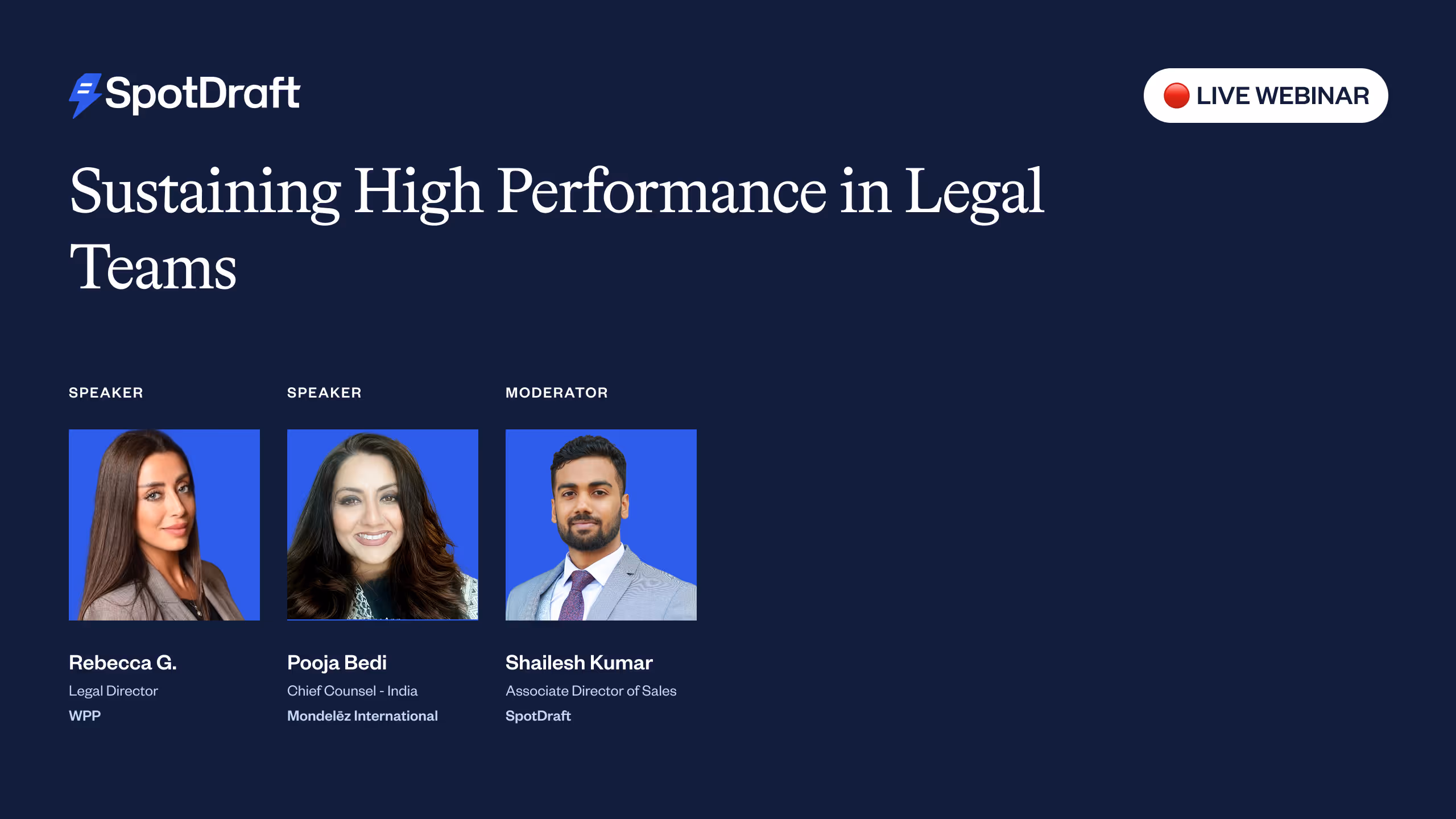 Sustaining High Performance in Legal Teams