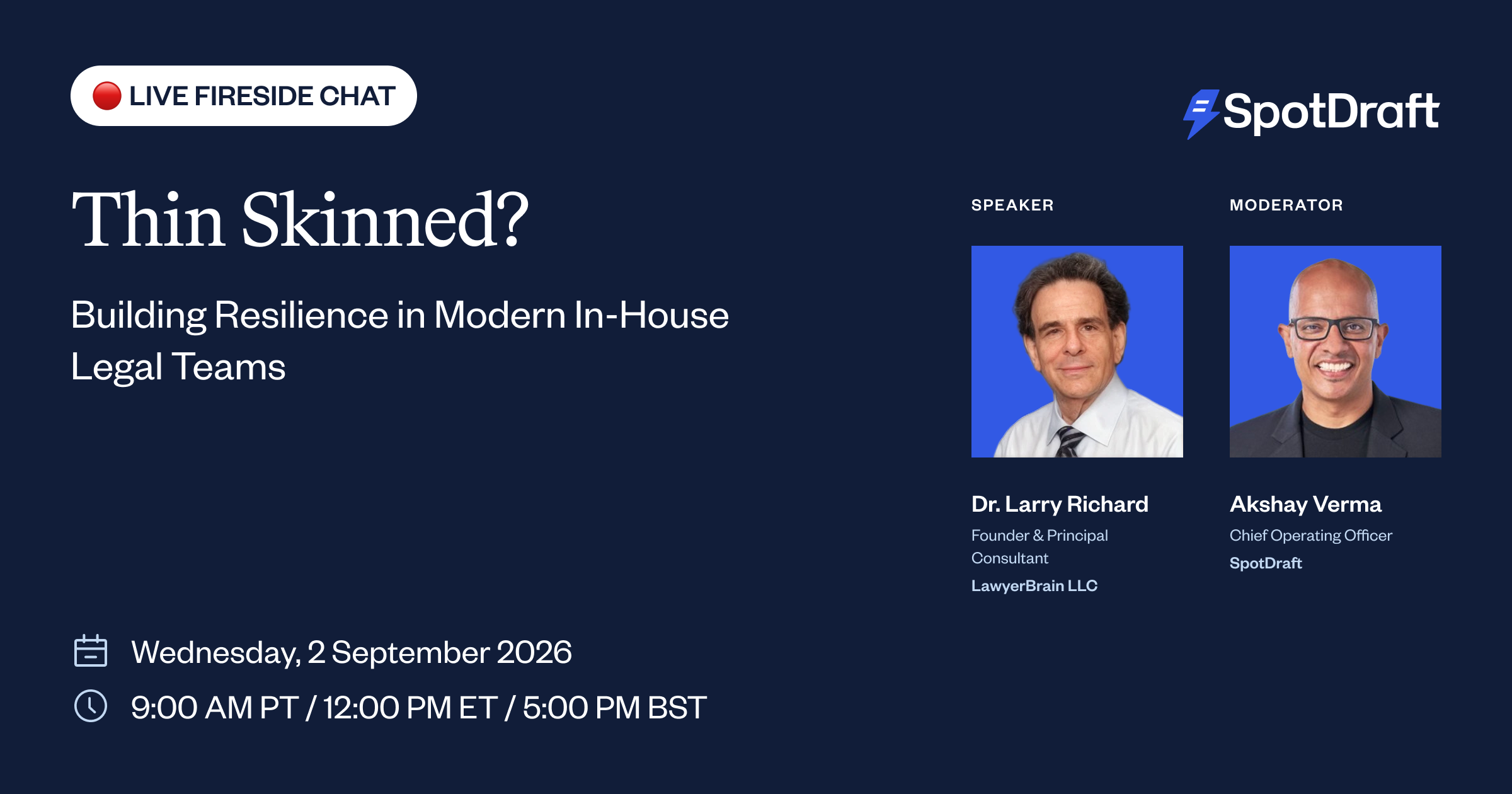 Thin Skinned? Building Resilience in Modern In-House Legal Teams