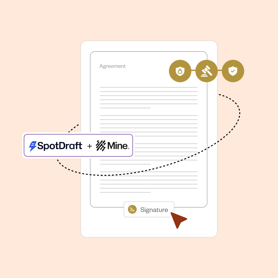 SpotDraft + Mine: Closing the Loop Between Contracts and Live Governance