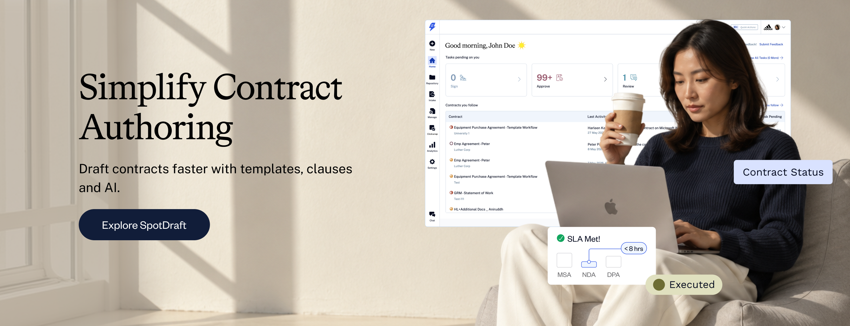 Explore Spotdraft 