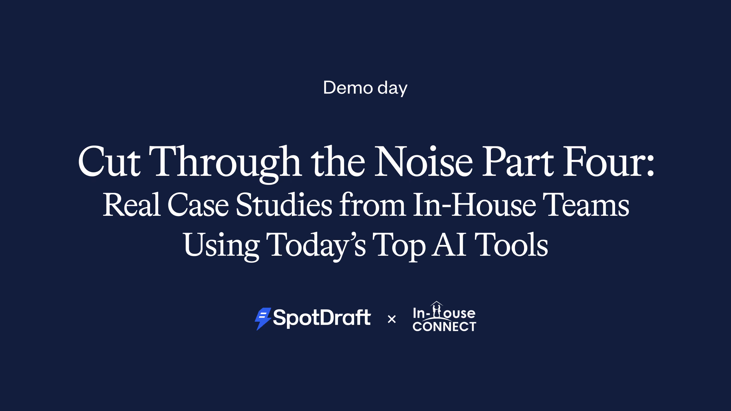 Cut Through the Noise Part Four: Real Case Studies from In-House Teams Using Today’s Top AI Tools