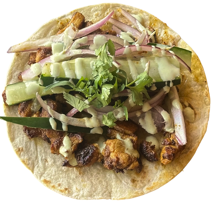 Cochinita pibil taco