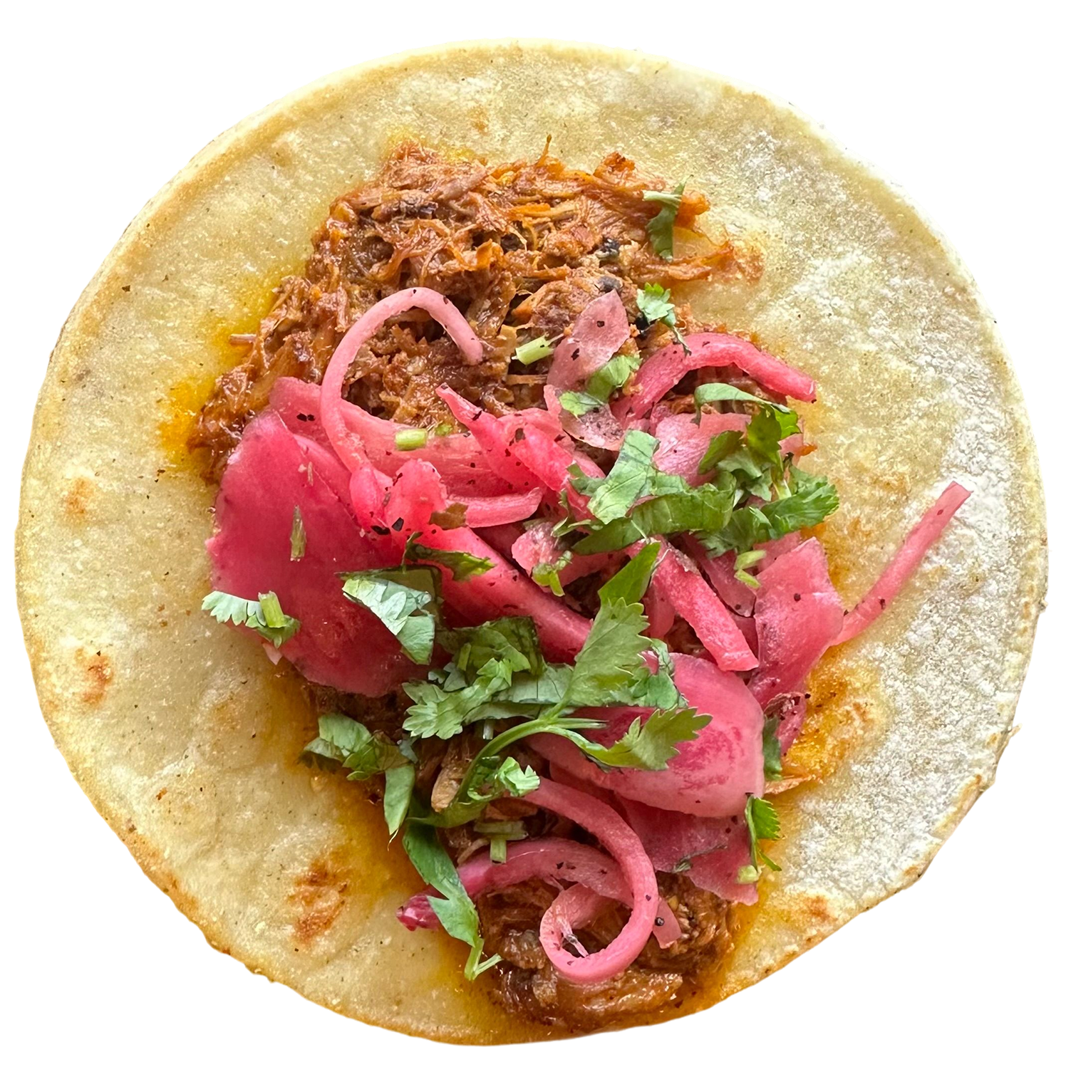 Cochinita pibil taco