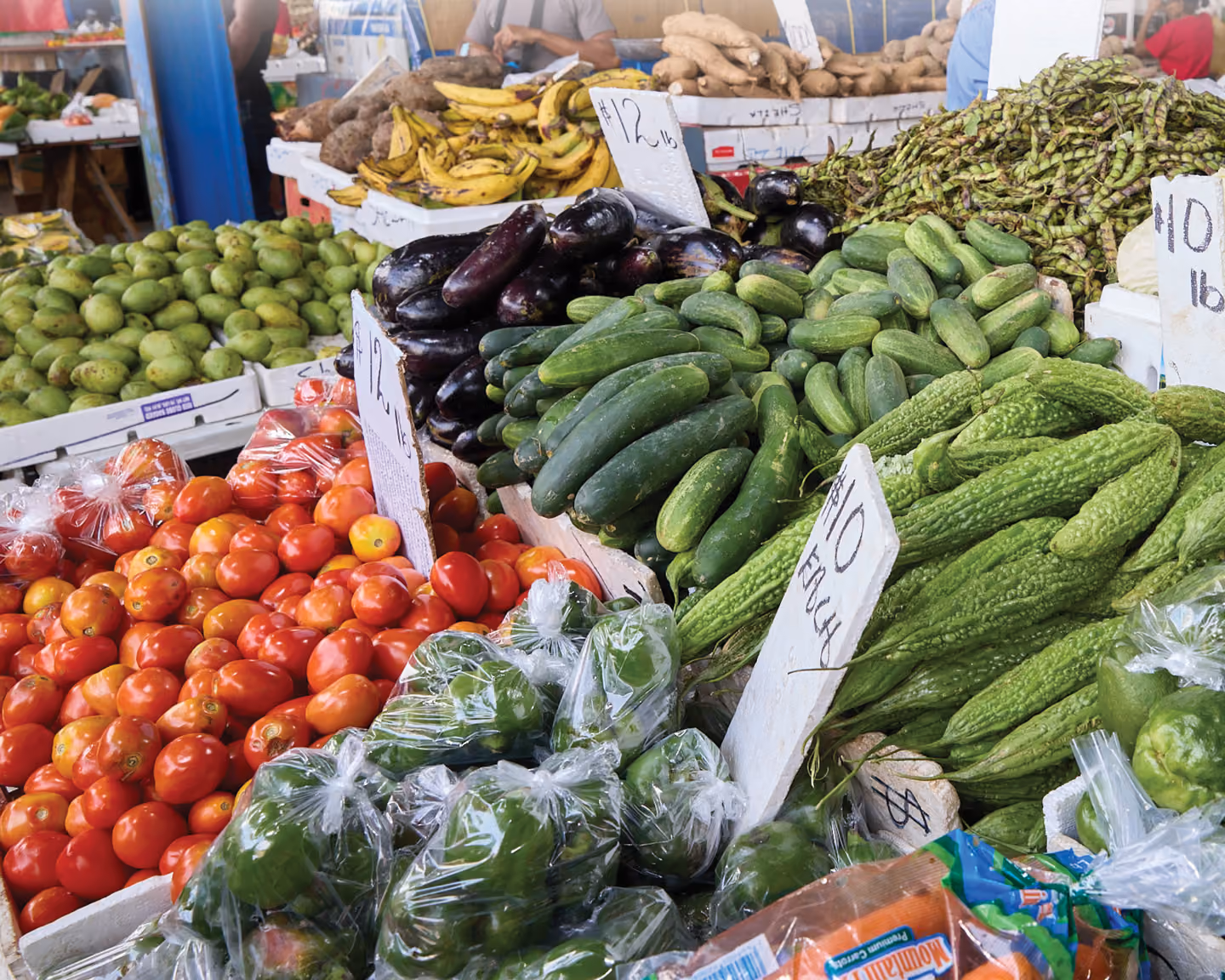 Market scene - Photo: Sarah Scully