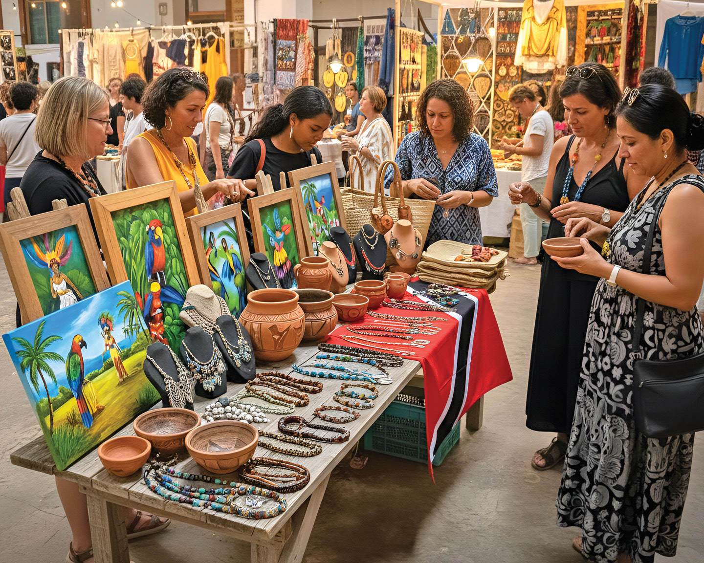 T&T’s Artisanal Markets- Up Market
