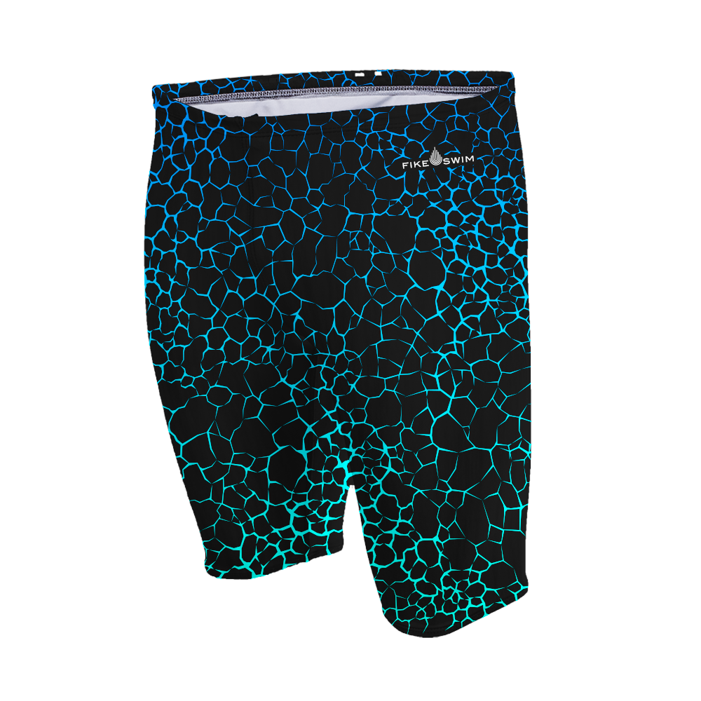 Fractured Black Jammer (electric blue)