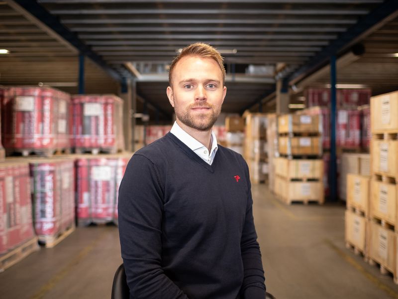 Adam Axede, säljare region mellan Sverige