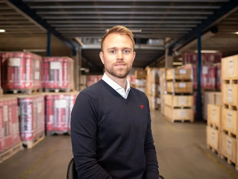 Adam Axede, säljare region mellan Sverige