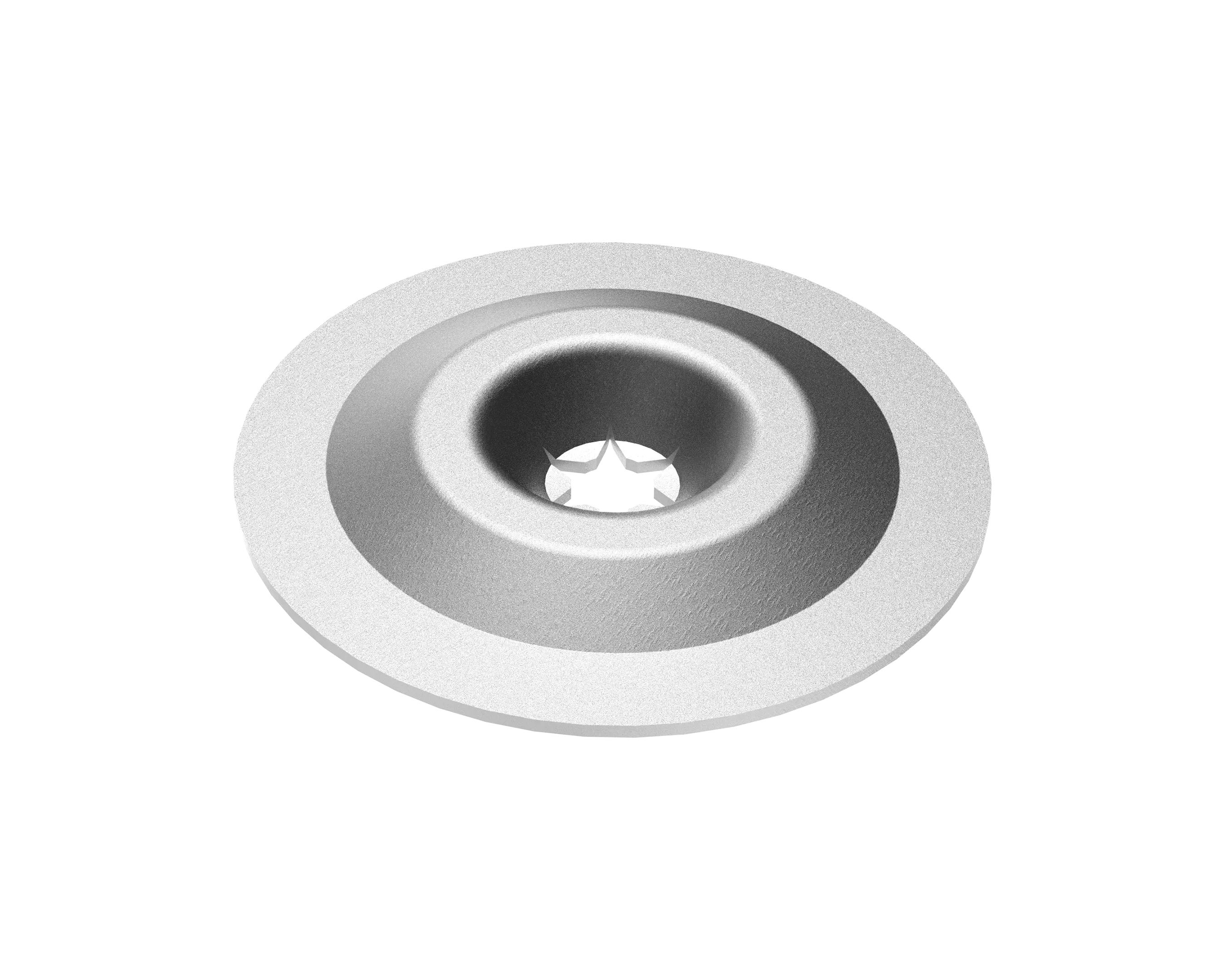 Bricka 40 mm för hårt underlag