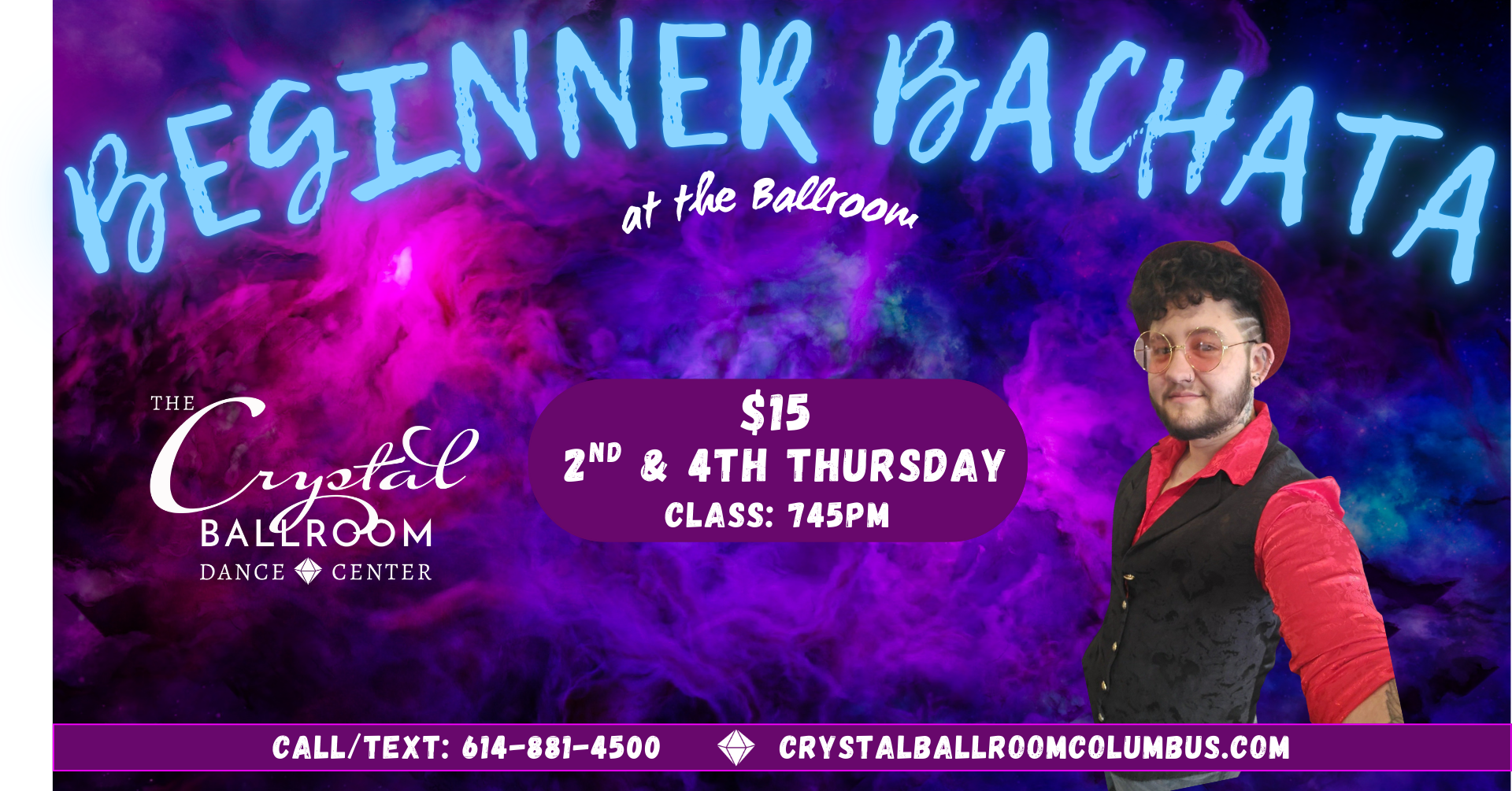 Beginner Bachata with Rhys - Dec 11