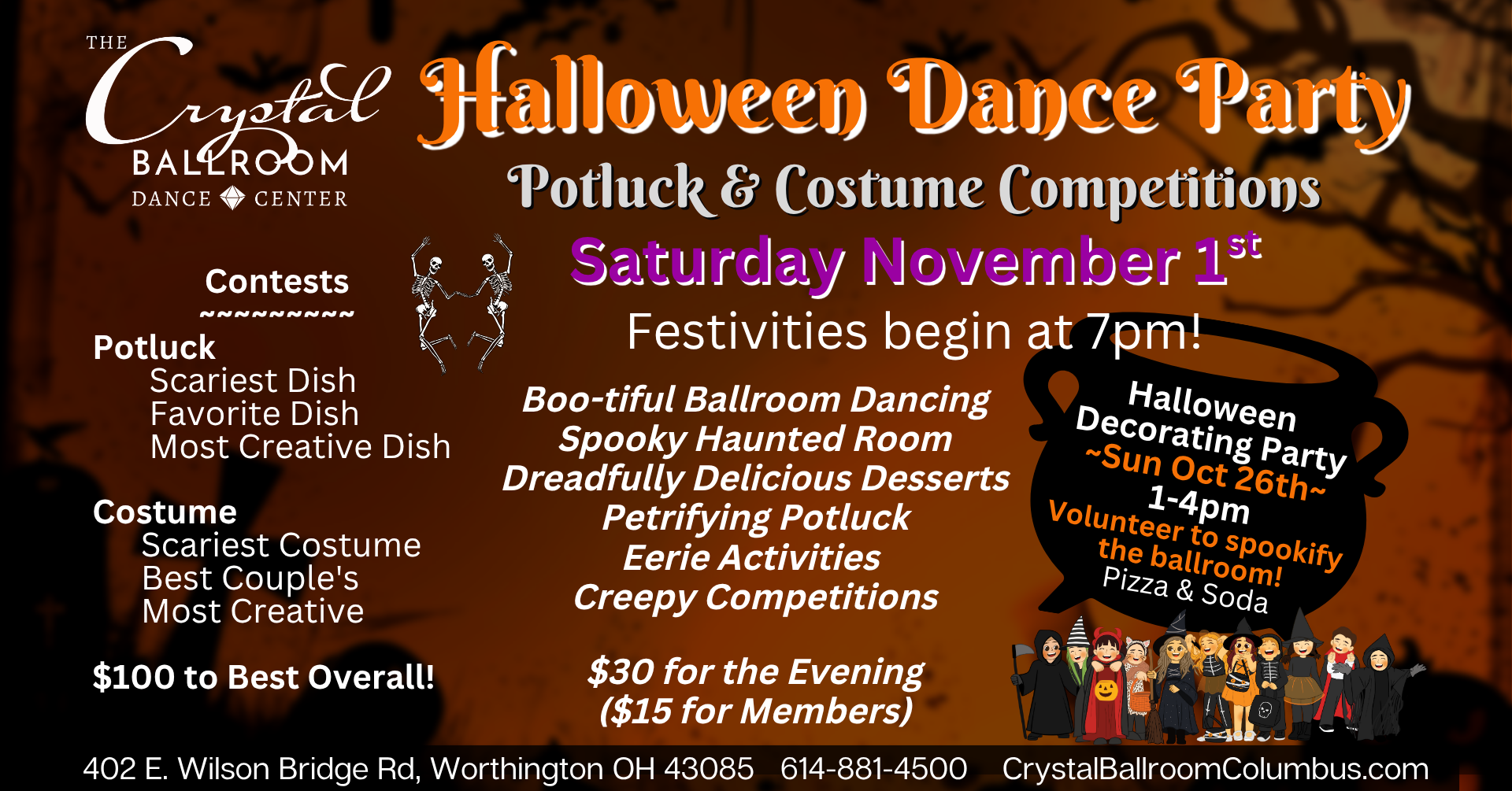 Halloween Dance Party - Nov 1