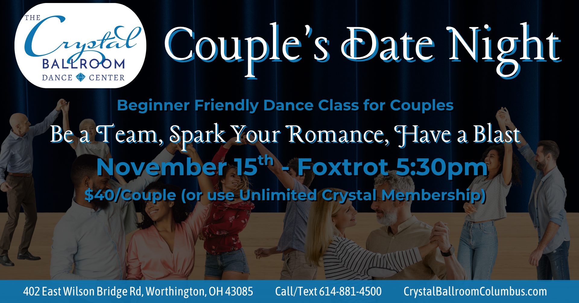 Couple's Date Night - Foxtrot - Nov 15