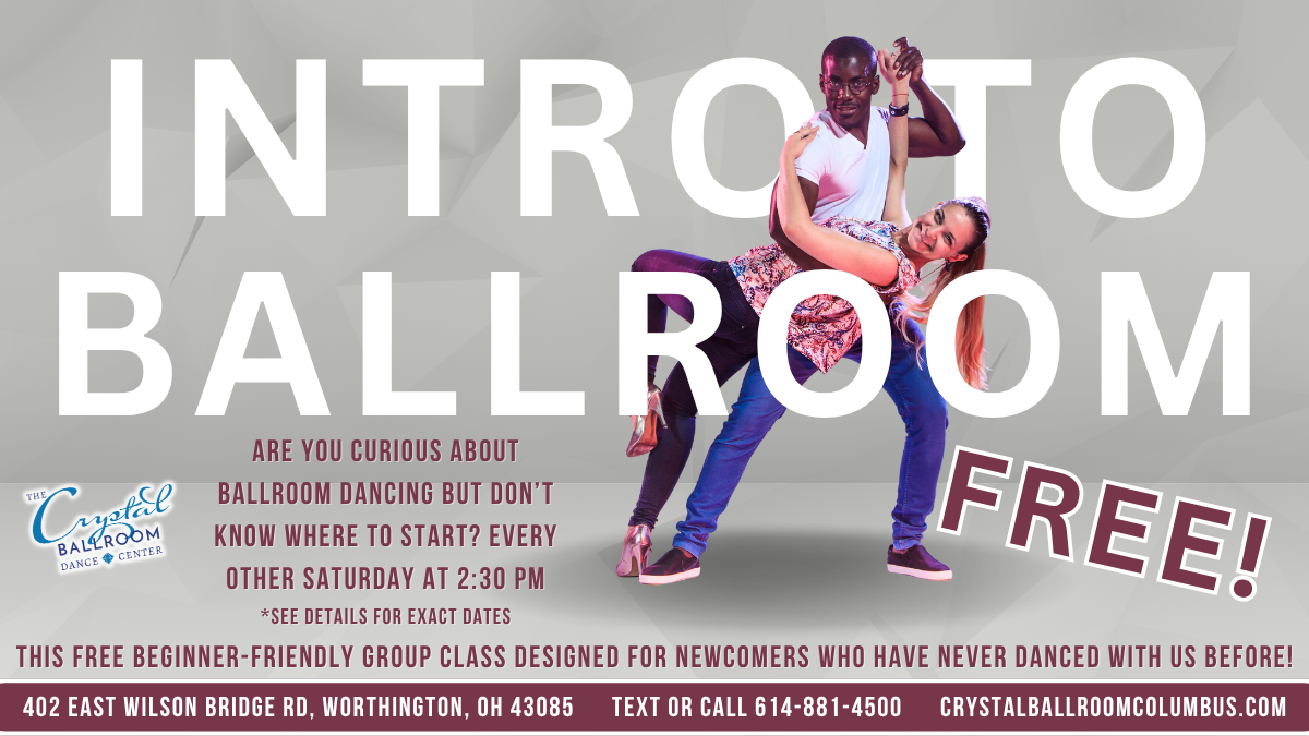 Free Intro to Ballroom Dancing - Dec 6