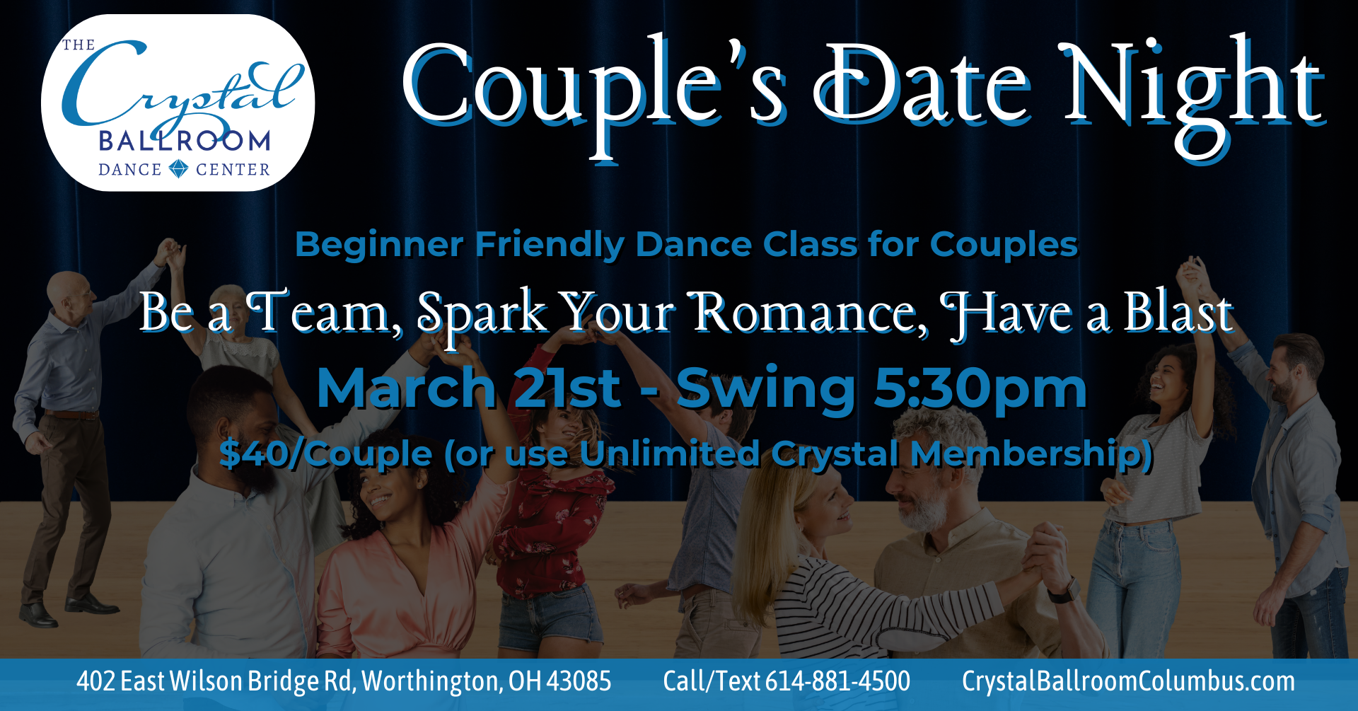 Free Intro to Ballroom Dancing - Mar 14