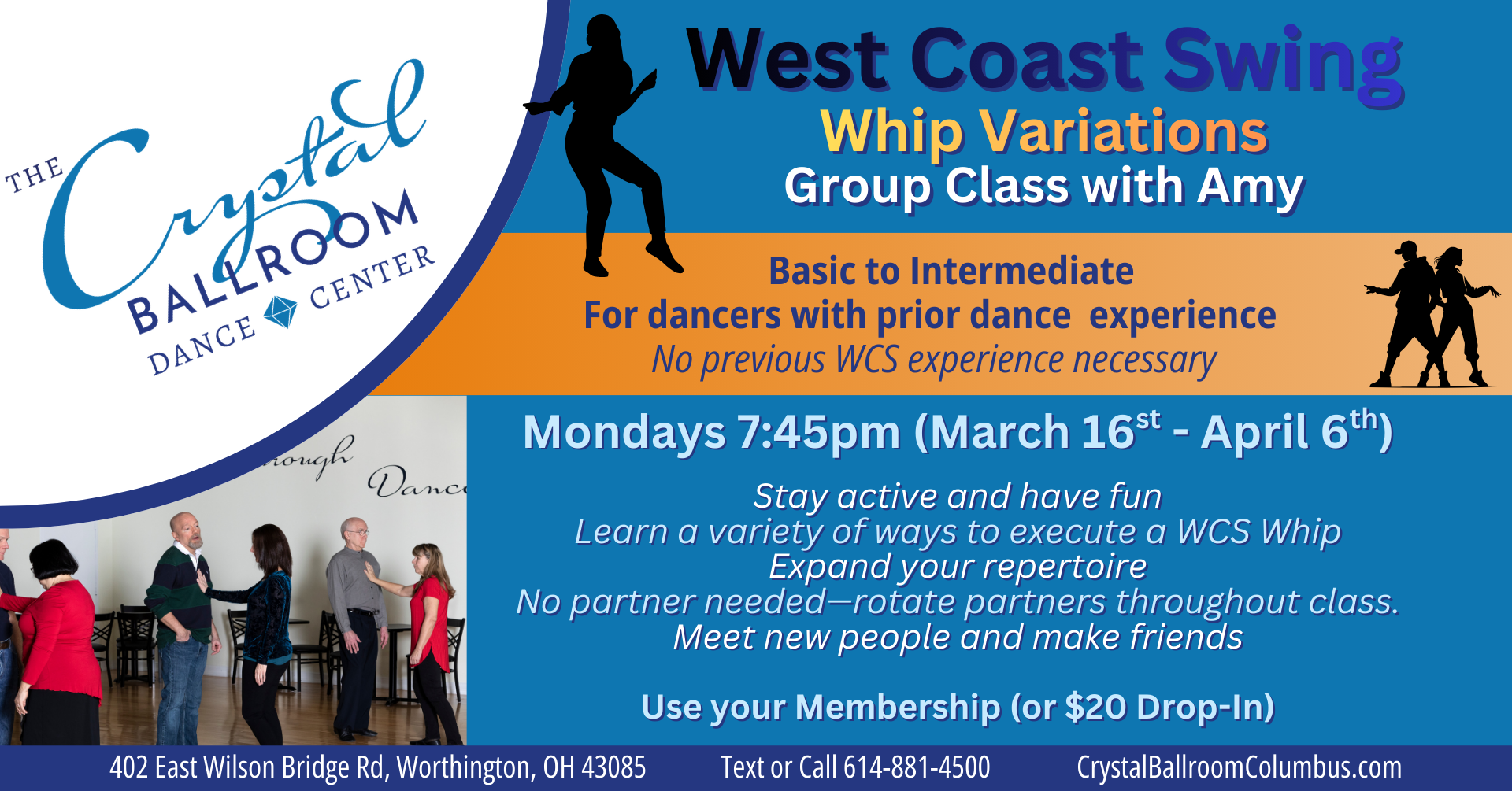 West Coast Swing Whip Variations - Apr 6