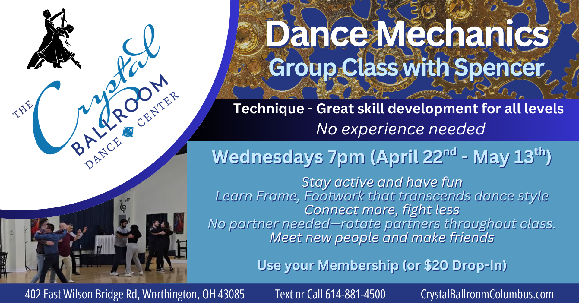 Dance Mechanics Group Class - Apr 22