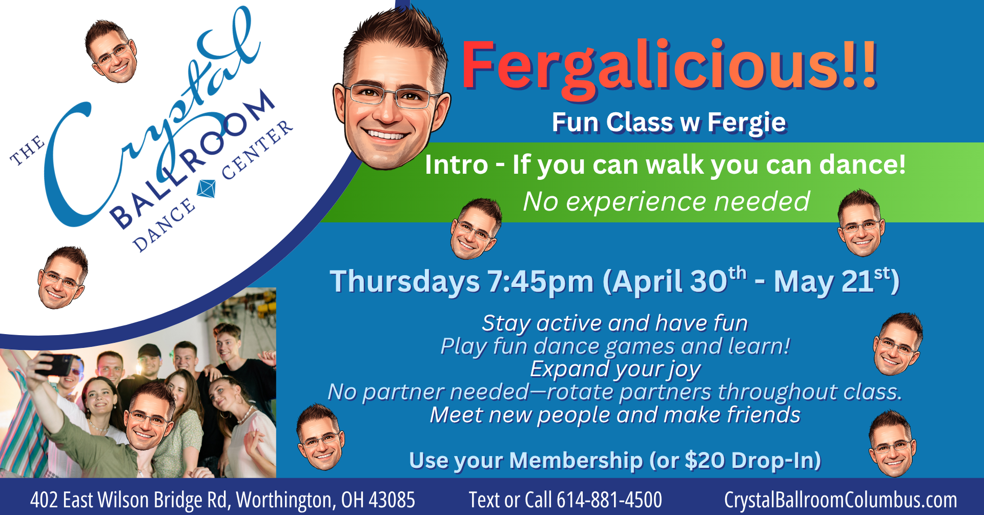 Fergalicious Fun Class with Fergie! - May 21