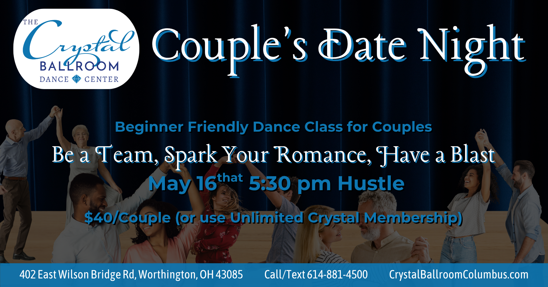 Couple's Date Night - Hustle - May 6