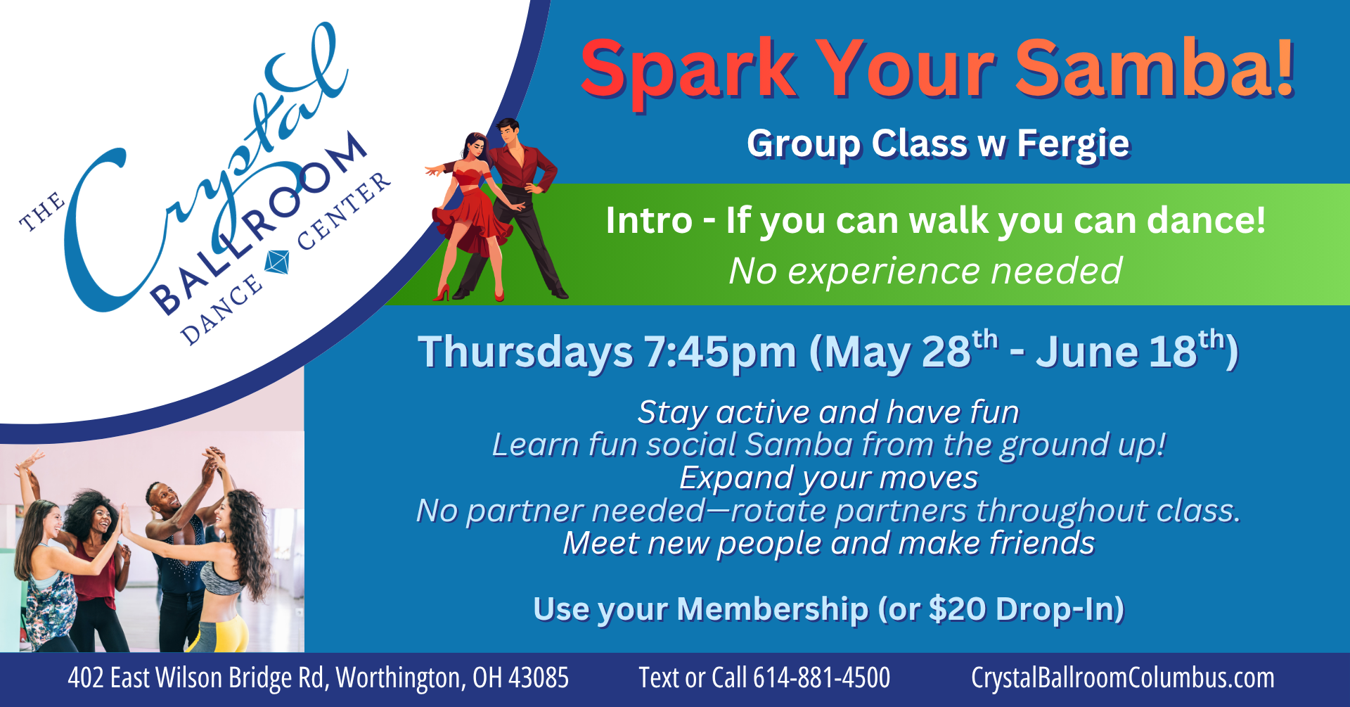 Spark Your Samba Group Class - May 28