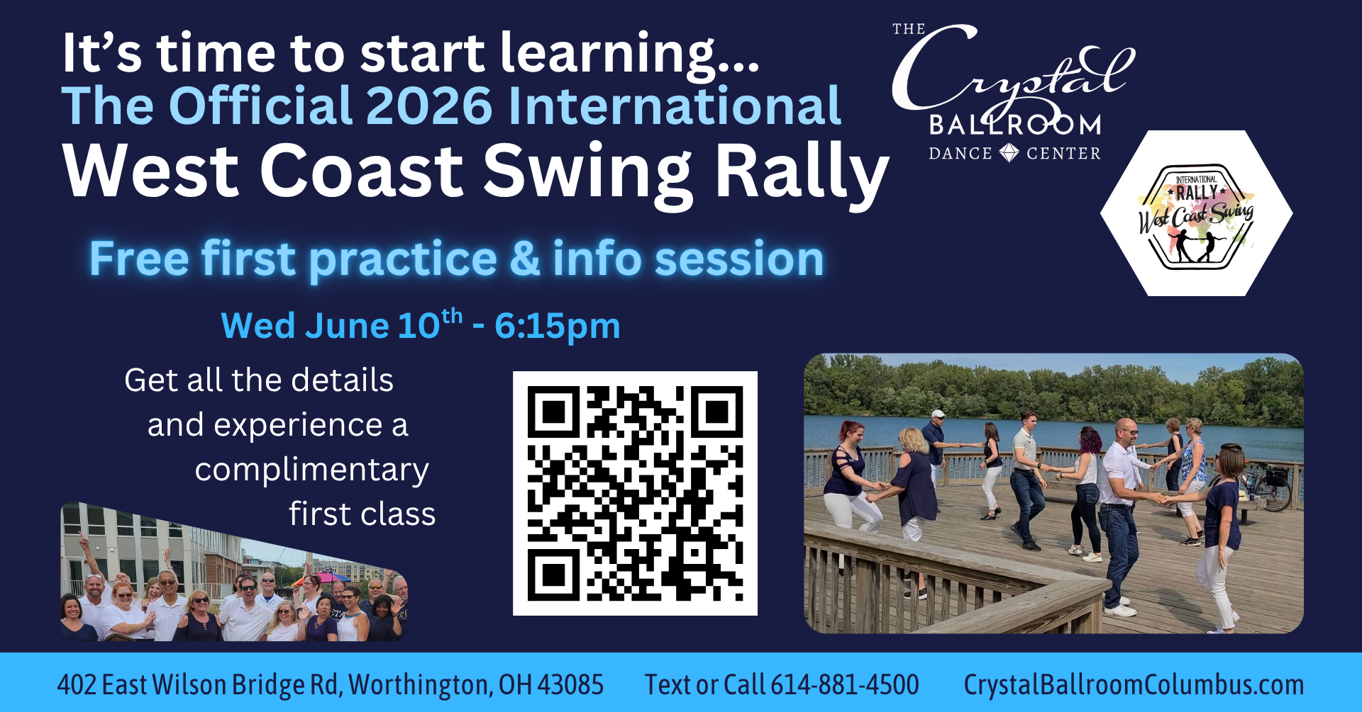 Free 2026 International West Coast Swing Rally Kickoff Night - Jun 10