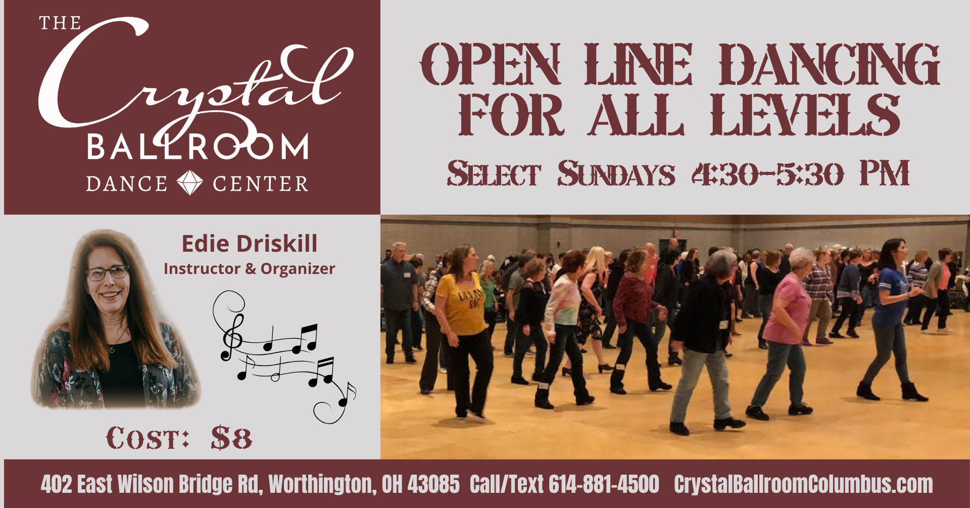 Open Line Dancing - All Levels - Jul 26