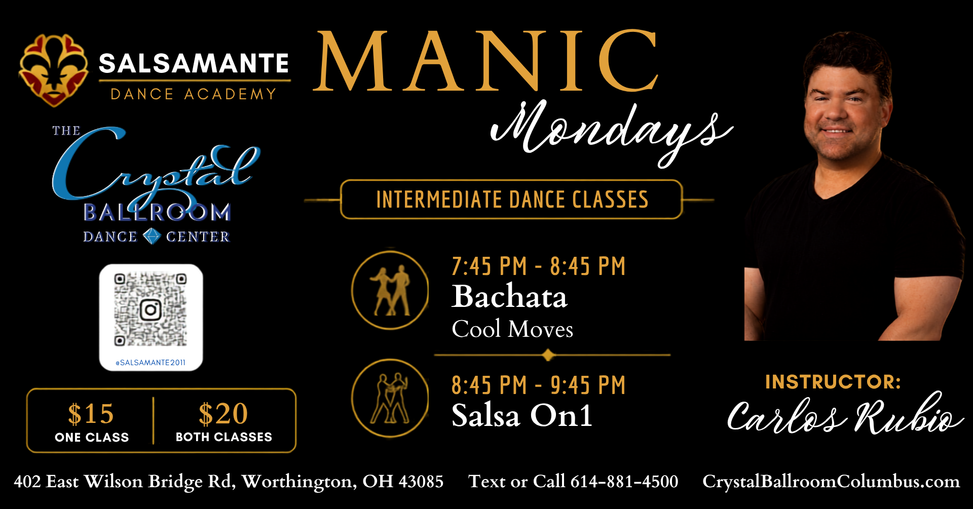 Manic Mondays with Salsamante - Sep 28