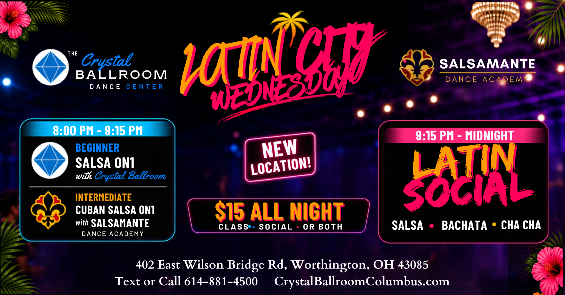 Latin City Wednesdays with Salsamante - Aug 5