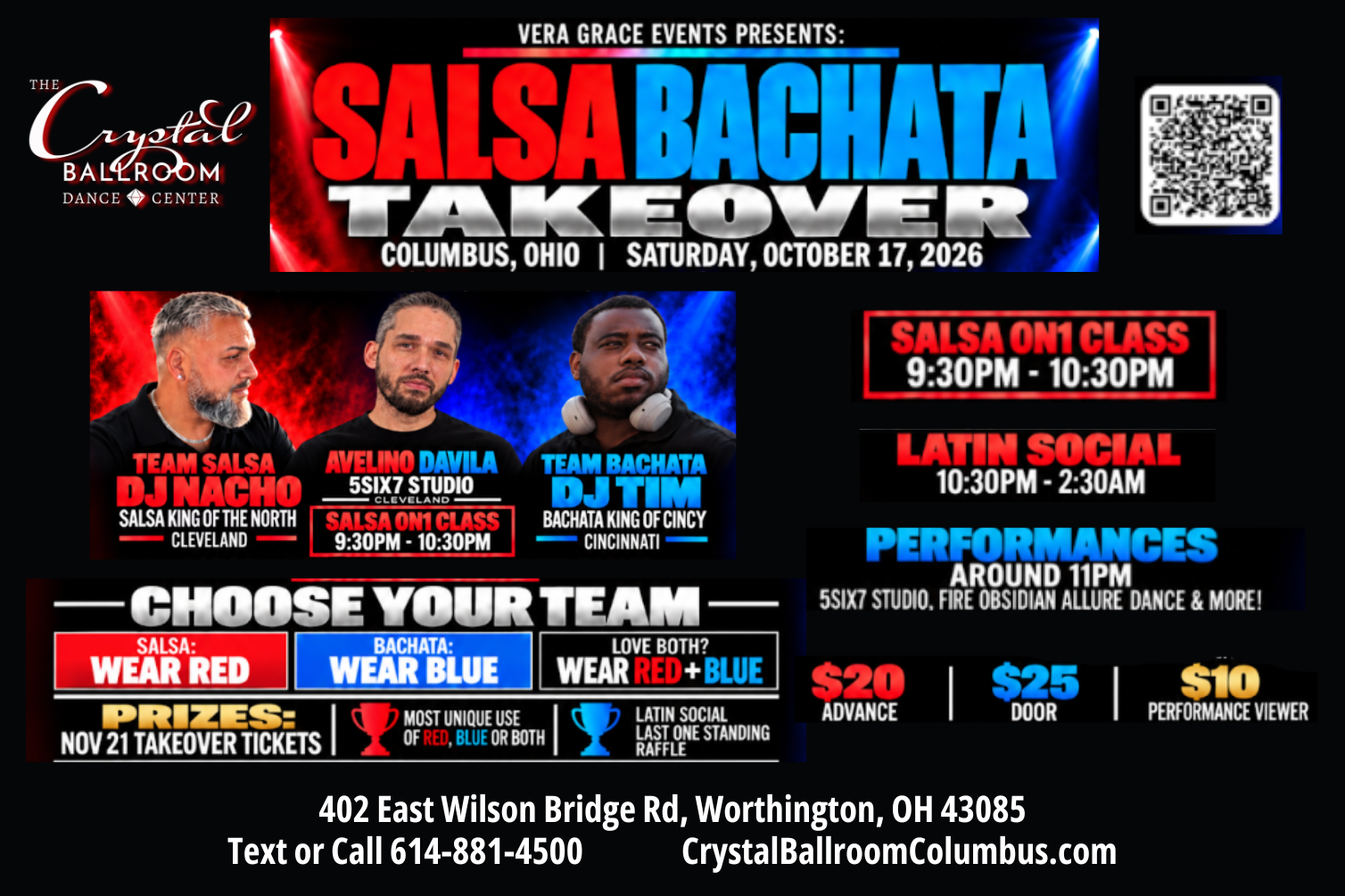 Salsa Bachata Takeover - Oct 17