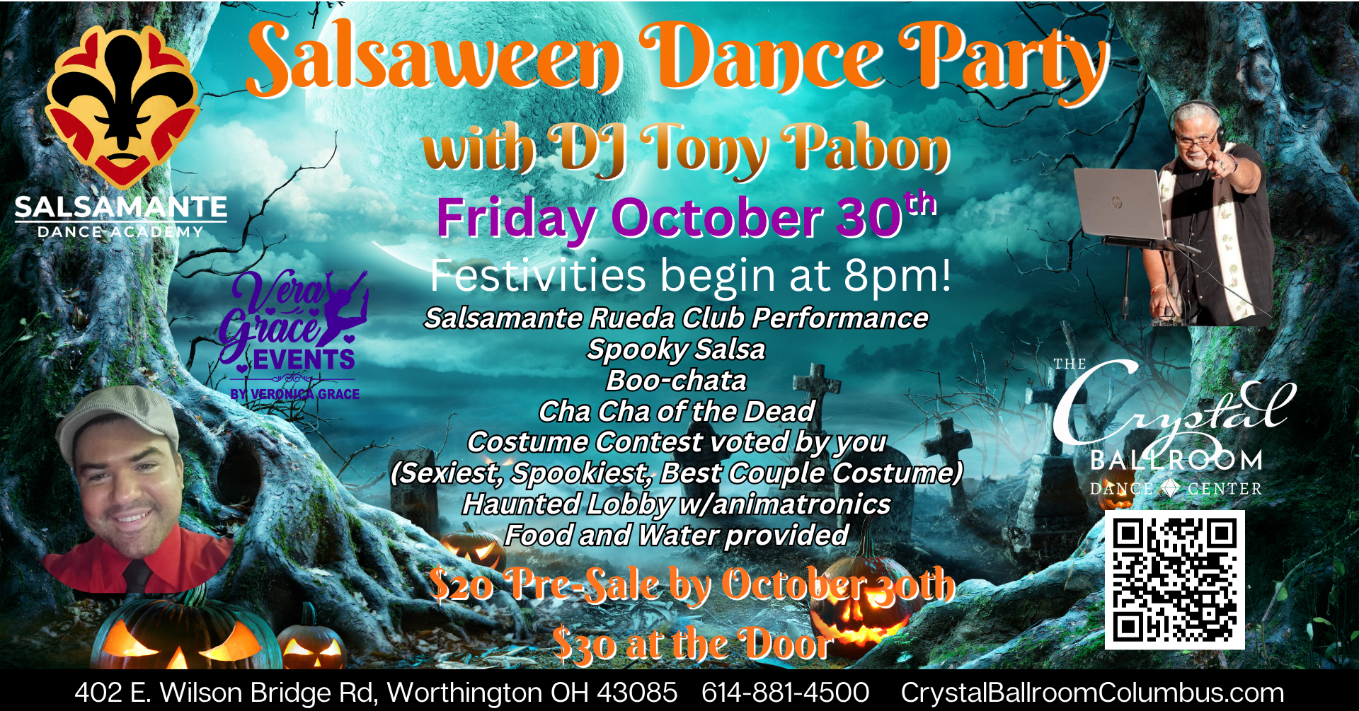 Salsaween Costume Dance Party - Oct 30