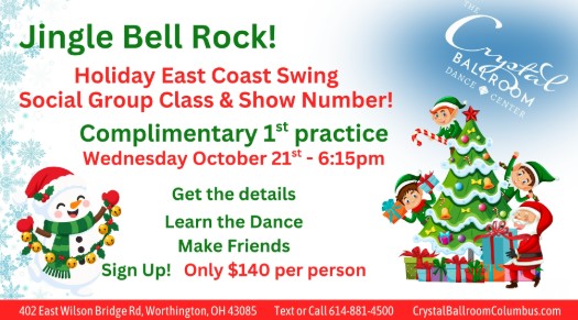 Free 1st Practice - Jingle Bell Rock Holiday Formation Team