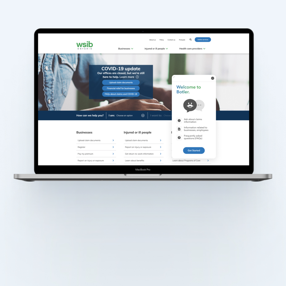 Botler laptop render