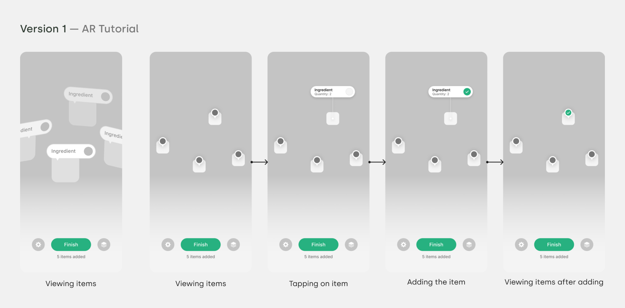 Version 1 AR tutorial