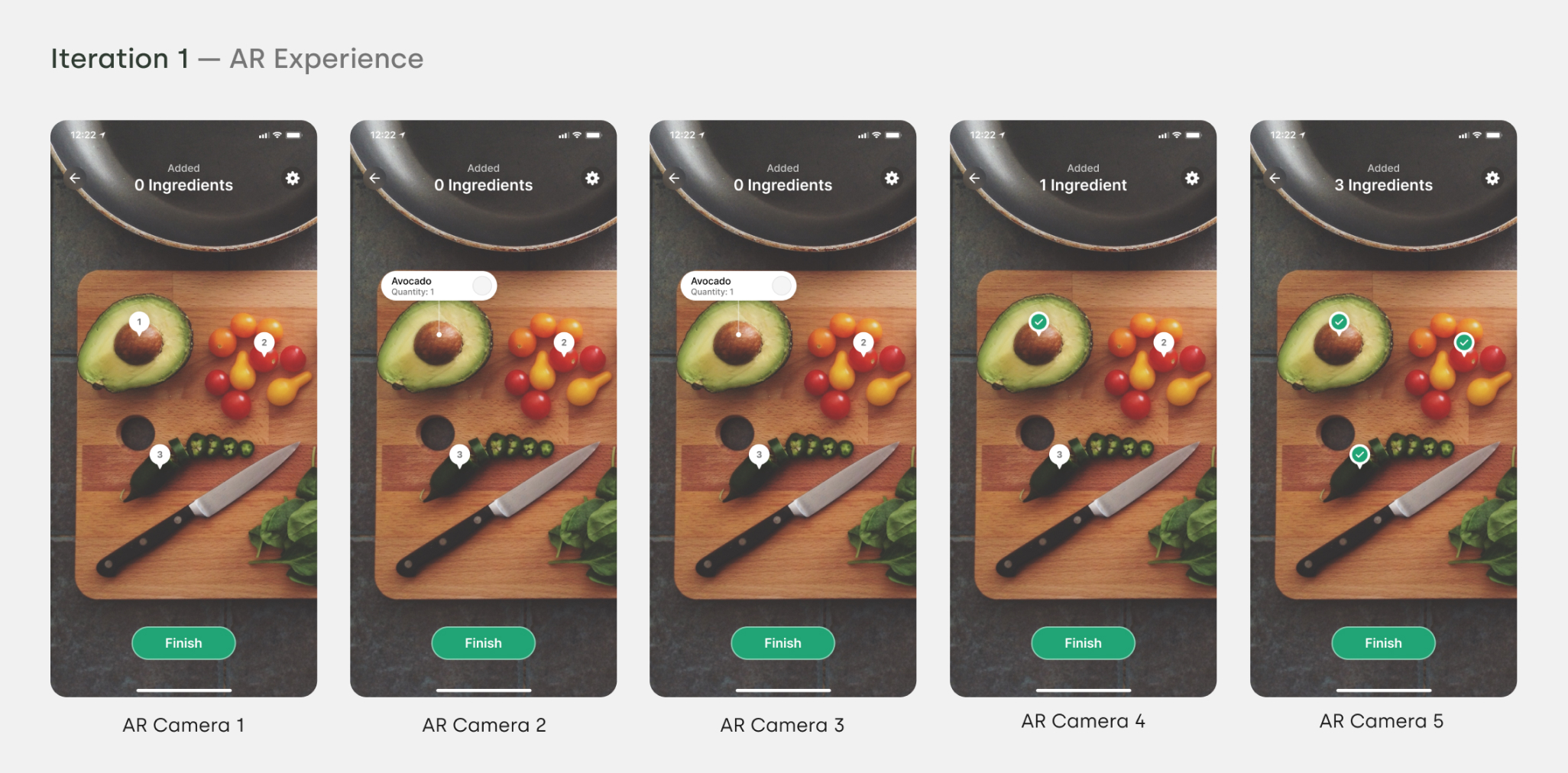 Iteration 1 AR Experience