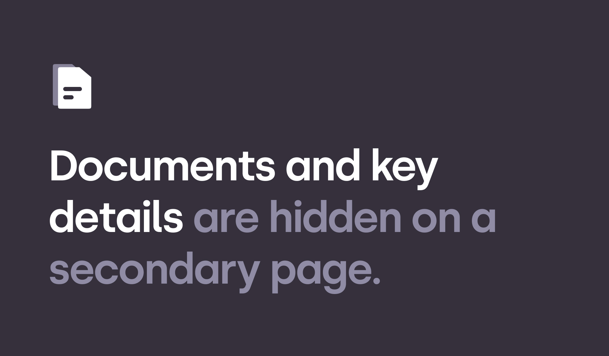 Documents and key details are hidden