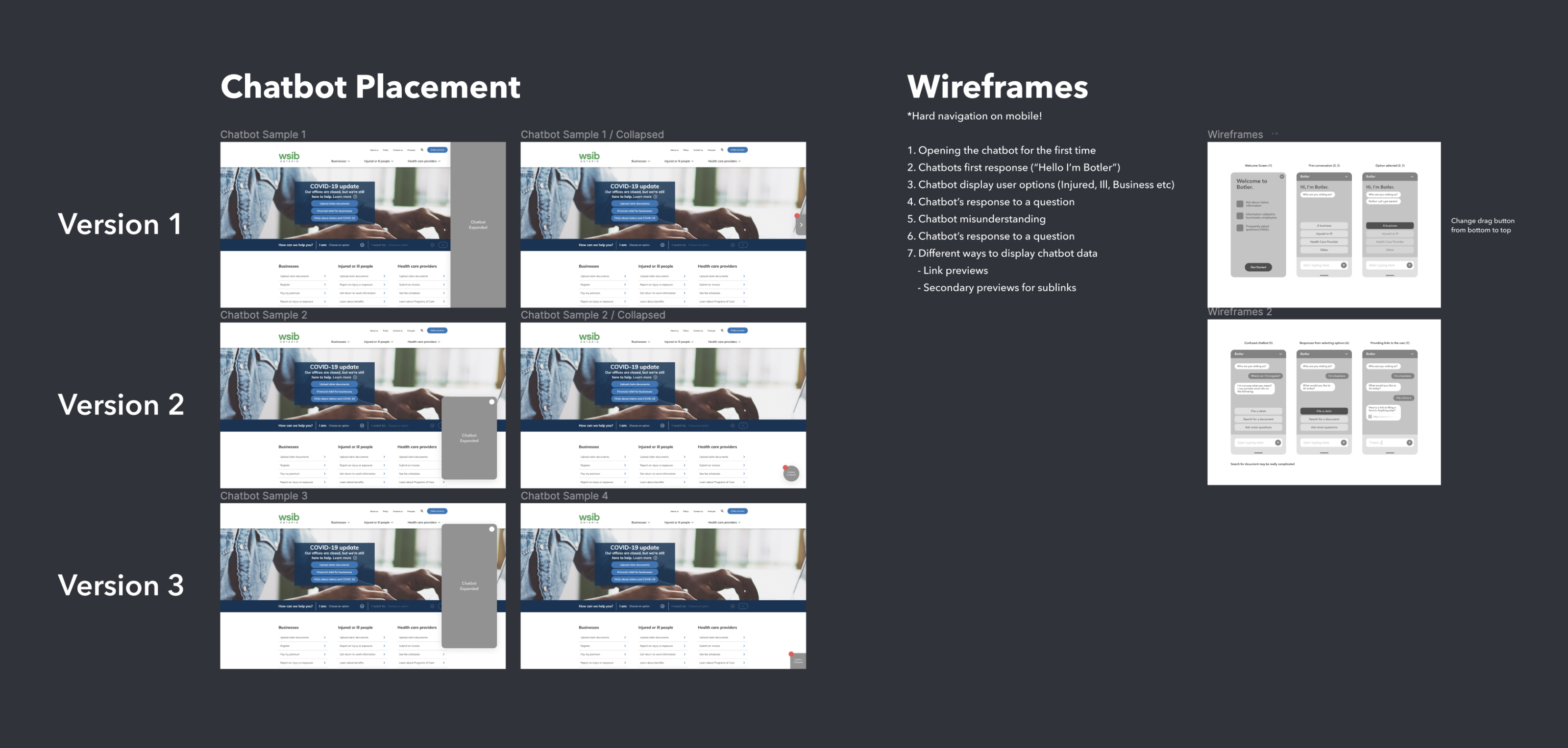 Wireframes