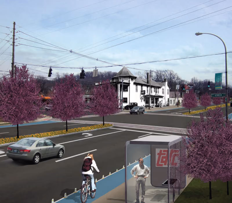 new cut road corridor study project card