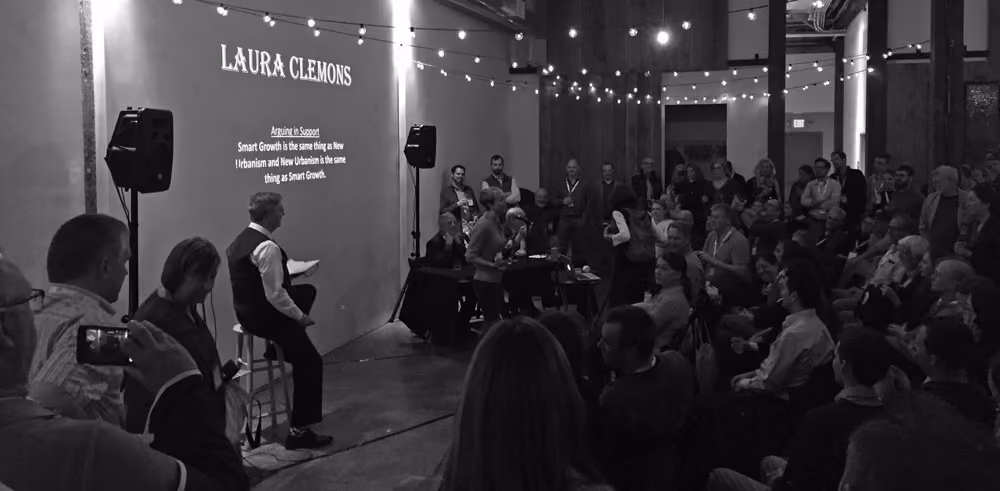 CNU debates event in Seattle for CNU 25