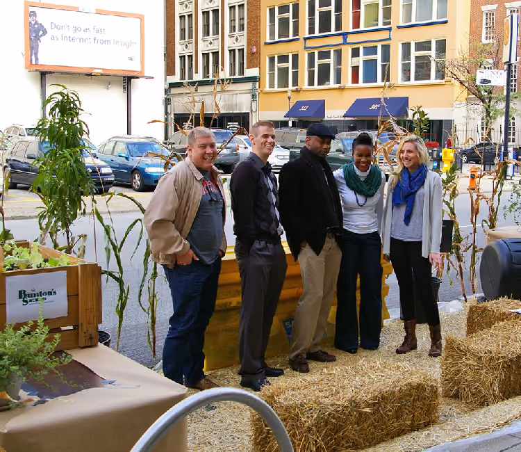 Metro Innovation Team at UDS parklet 2011