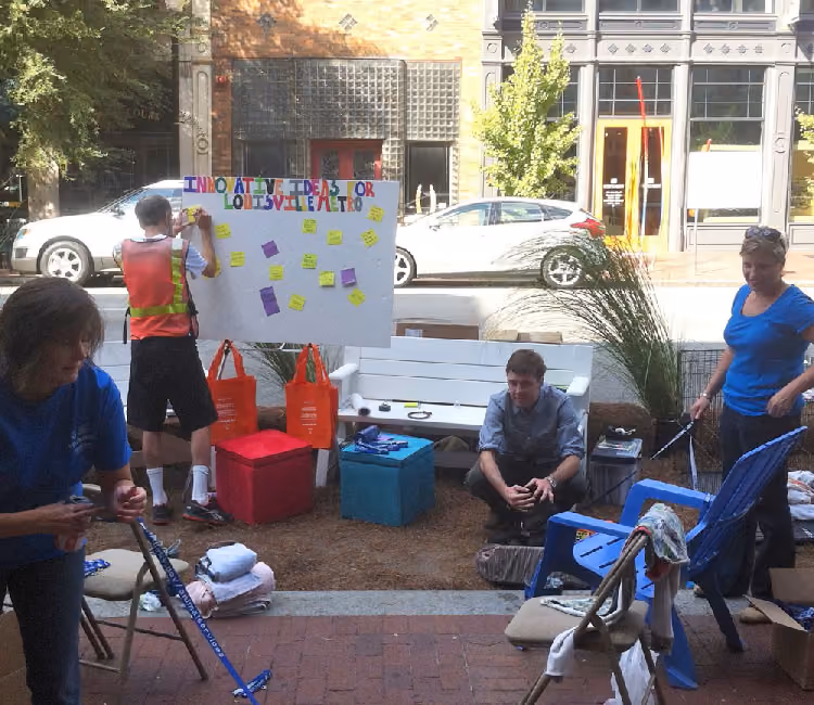 2012 Park(ing) Day on Main Street