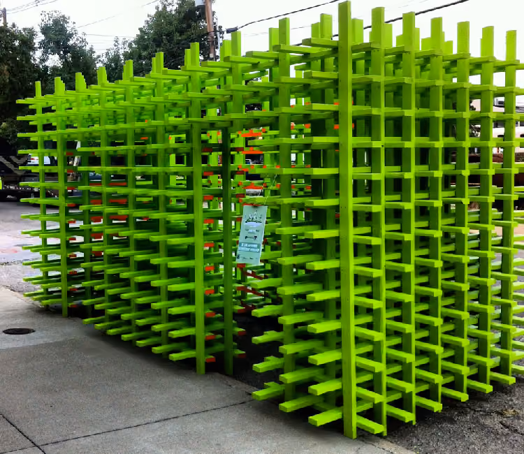 2012 Park(ing) Day parklet by DeLeon & Primmer