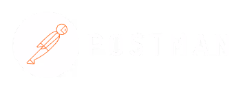 Postman logo with an abstract figure within a circular background to the left of the word 'POSTMAN'.
