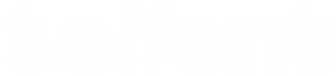 Minimalist logo featuring white geometric shapes forming an abstract design on a transparent background.