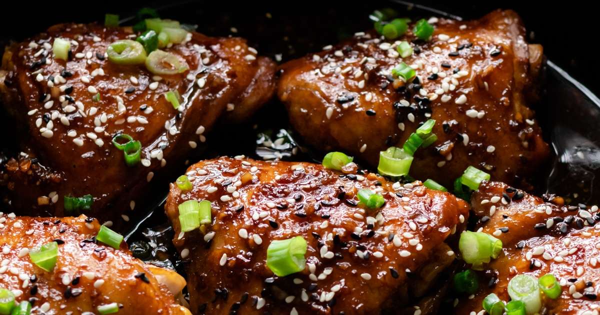 Garlic Ginger Soy Braised Chicken-image